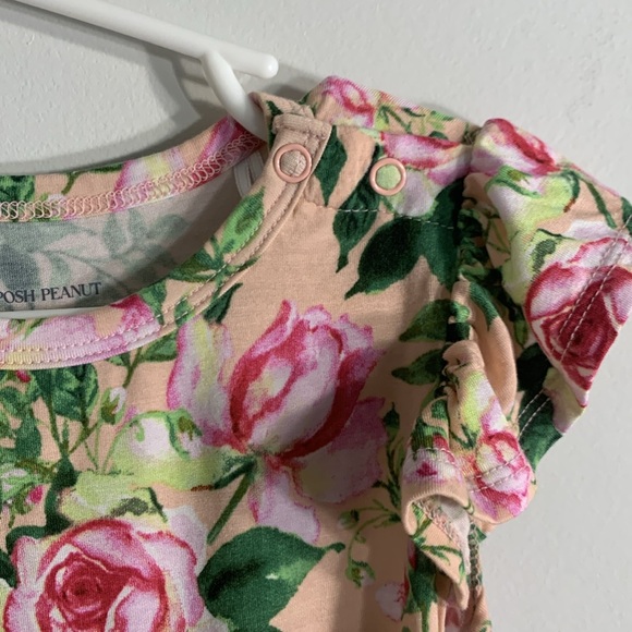 Posh peanut bamboo rose dress worn twice - Picture 4 of 5